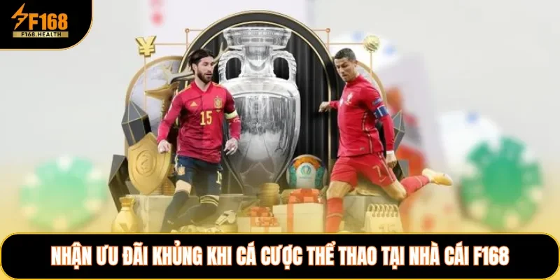 Nhận ưu đãi khủng khi cá cược thể thao tại nhà cái F168